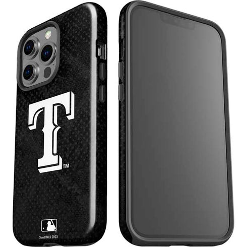 MLB Texas Rangers Jays Dark Wash iPhone 15 Pro Impact Case